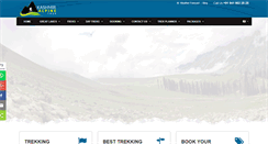 Desktop Screenshot of kashmirtrek.com